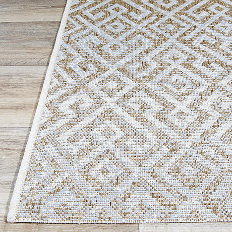 Couristan Monaco Pavers 2440/3184 Mocha Rugs.