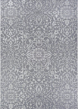 Couristan Monte Carlo Palmette 2329/4716 Grey / Ivory Rugs.