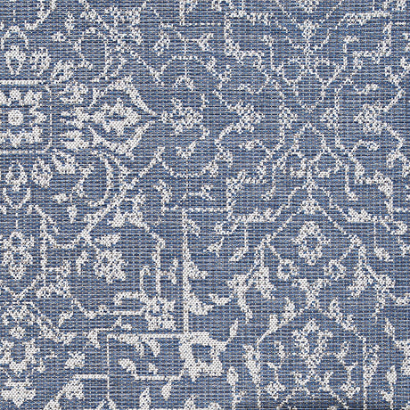 Couristan Monte Carlo Palmette 2329/6427 Navy / Ivory Rugs.