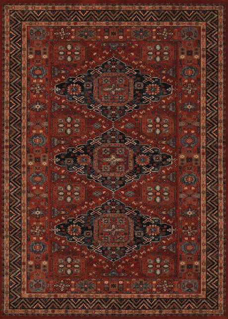 Couristan Old World Classic Kashkai 4308/0300 Burgundy Rugs - Couristan - 43080300046066t