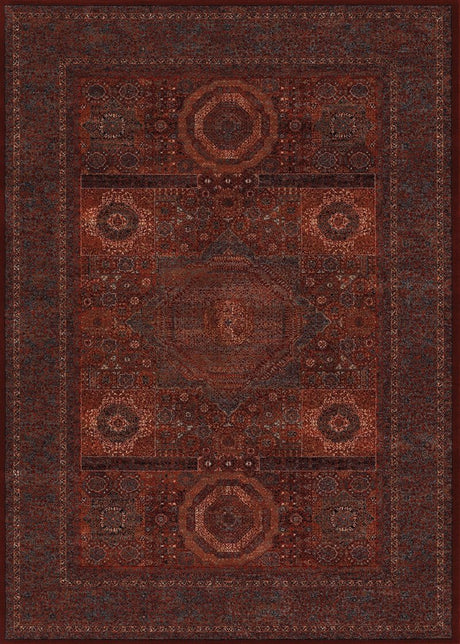 Couristan Old World Classic Mamluken 1383/3890 Burgundy Rugs - Couristan - 13833890046066t