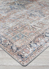 Couristan Pasha Antique Kashan 5085/5040 Rust Rugs.