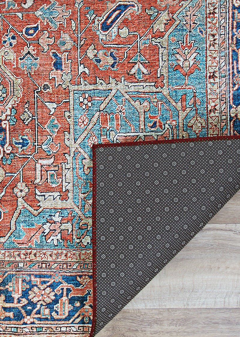 Couristan Pasha Heriz 4748/0474 Ruby Rugs.