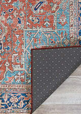 Couristan Pasha Heriz 4748/0474 Ruby Rugs.