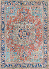 Couristan Pasha Heriz 4748/0474 Ruby Rugs.