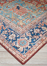 Couristan Pasha Heriz 4748/0474 Ruby Rugs.