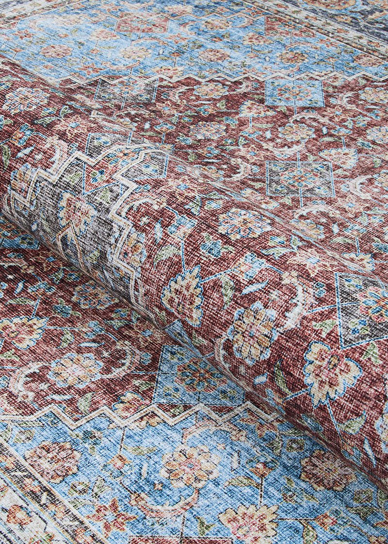 Couristan Pasha Nahavand 5084/6509 Cabernet Rugs.