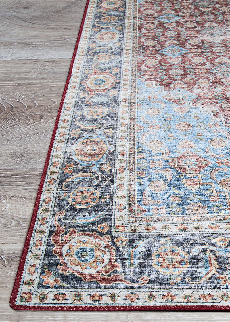 Couristan Pasha Nahavand 5084/6509 Cabernet Rugs.