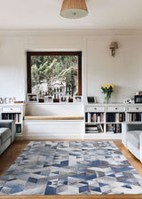 Couristan Prairie Falsterbo 2883/0380 Denim Rugs.
