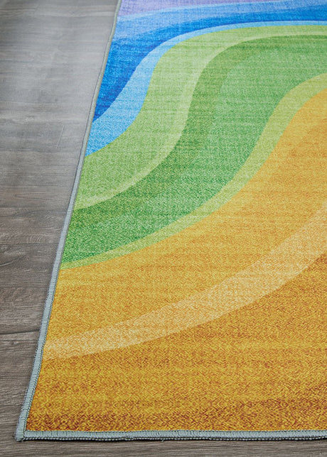 Couristan Rainbow Candiland R625/1000 Multi Rugs.