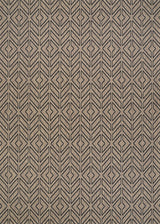 Couristan Recife Cabana Tile 1318/2550 Driftwood/Black Rug.