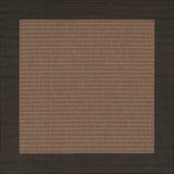 Couristan Recife Checkered Field 1005/2500 Cocoa / Black Rugs.