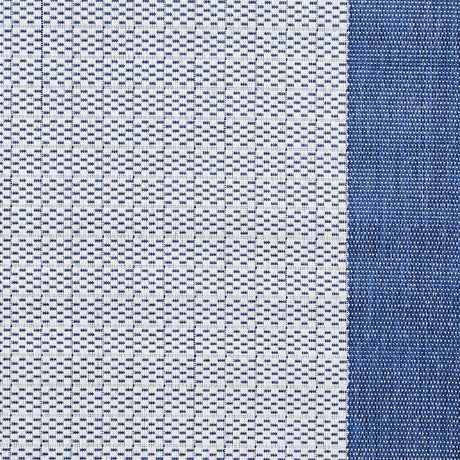 Couristan Recife Checkered Field 1005/6500 Ivory / Indigo Rugs.