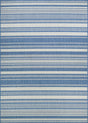 Couristan Recife Gazebo Stripe 5313/1212 Champ / Blue Rugs.