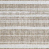 Couristan Recife Gazebo Stripe 5313/2312 Champ / Taupe Rugs.