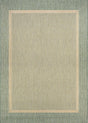 Couristan Recife Stria Texture 5526/1812 Natural / Green Rugs.