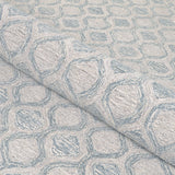 Couristan Silverthorne Mosaic 5102/0001 Cornflower Rug.