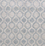 Couristan Silverthorne Mosaic 5102/0001 Cornflower Rug.