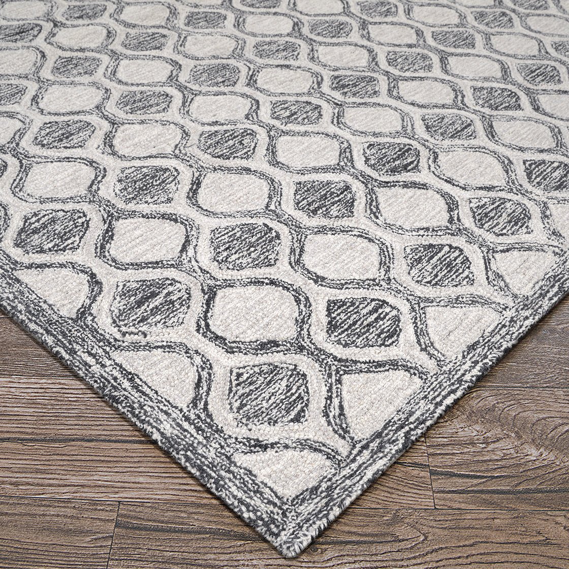Couristan Silverthorne Mosaic 5102/0003 Musk Rug.