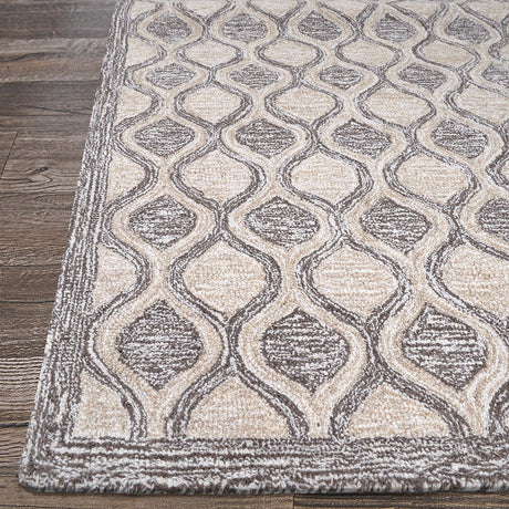 Couristan Silverthorne Mosaic 5102/0004 Sandlewood Rug - Couristan - 51020004050080t