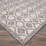 Couristan Silverthorne Mosaic 5102/0004 Sandlewood Rug.