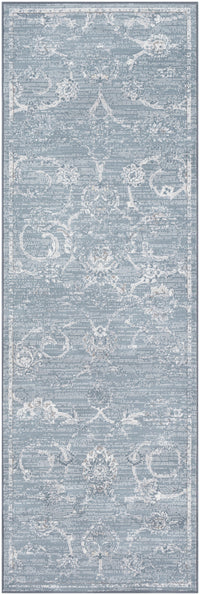 Surya Contempo Cpo-3725 White, Pale Blue, Denim, Light Gray Rugs
