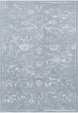Surya Contempo Cpo-3725 White, Pale Blue, Denim, Light Gray Rugs.