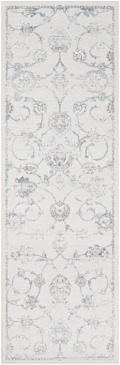 Surya Contempo Cpo-3726 White, Light Gray, Medium Gray Rugs