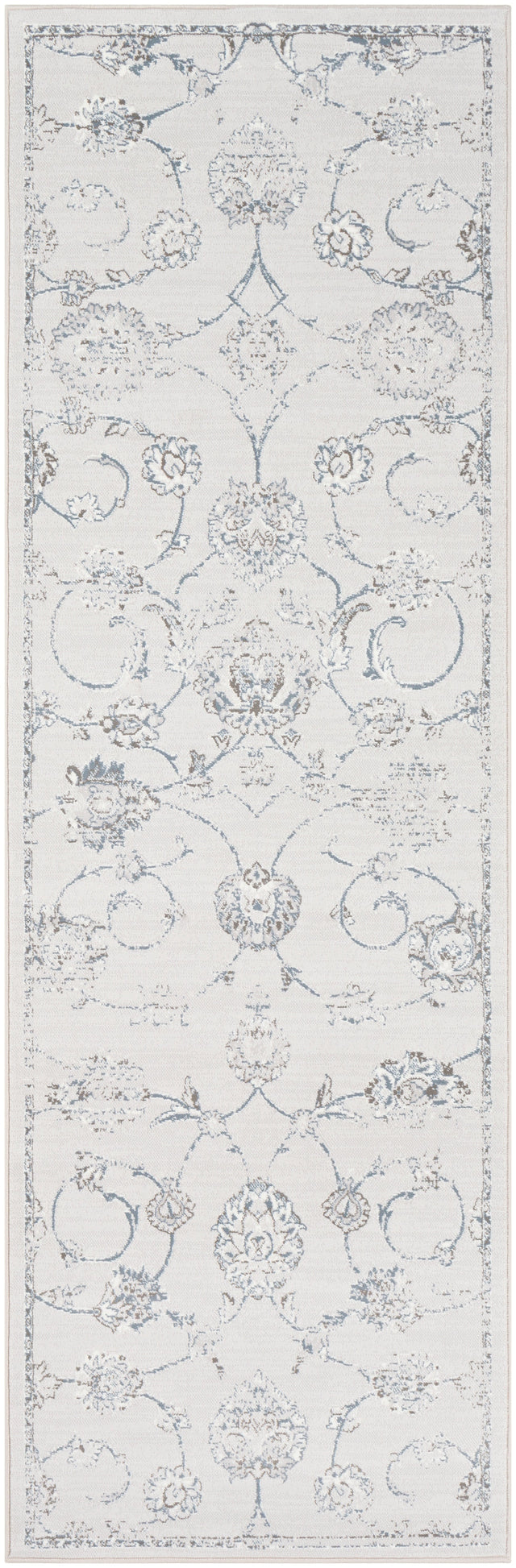 Surya Contempo Cpo-3726 White, Light Gray, Medium Gray Rugs.