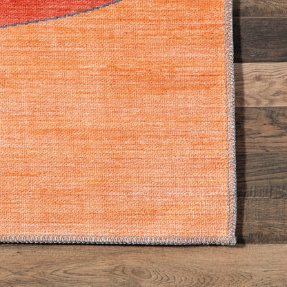 Nuloom Ilana Retro Kffx08A Orange Area Rug