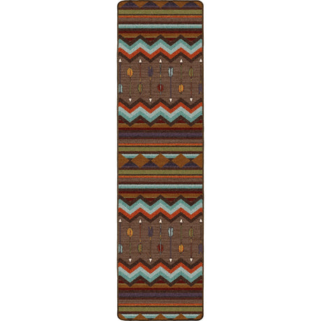 American Dakota Cresting Fletcher Rainbow Rug