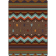American Dakota Cresting Fletcher Rainbow Rug