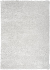 Nourison Pacific Shag Pcs01 Silver Area Rug