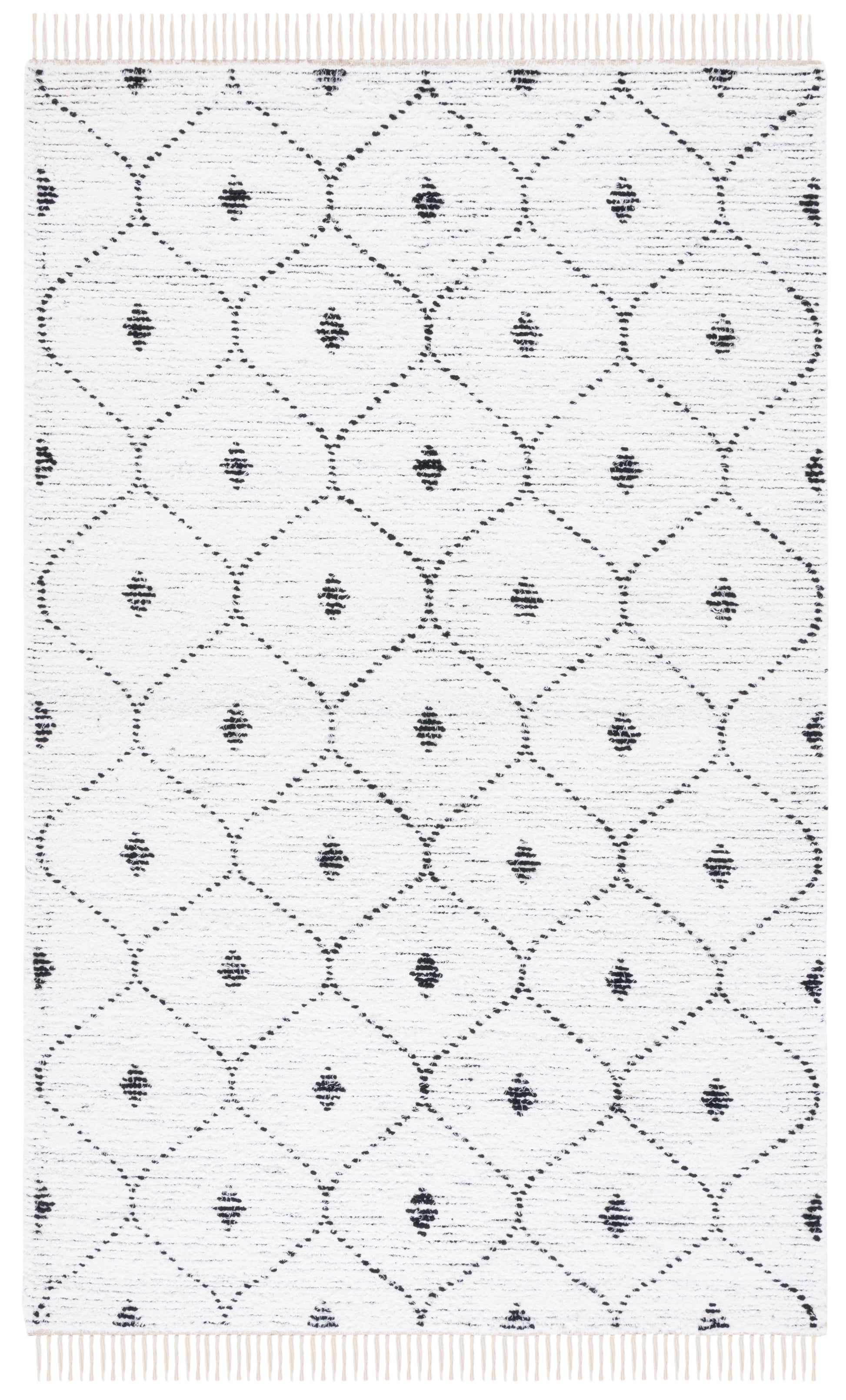 Safavieh Casablanca Csb458A Ivory/Black Area Rug