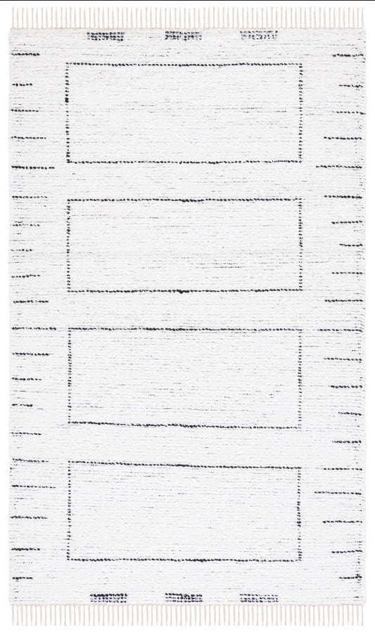 Safavieh Casablanca Csb463A Ivory/Black Area Rug