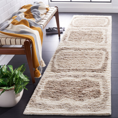 Safavieh Casablanca Csb549T Ivory/Brown Area Rug