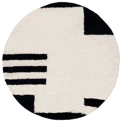 Safavieh Casablanca Csb704Z Black/Ivory Area Rug