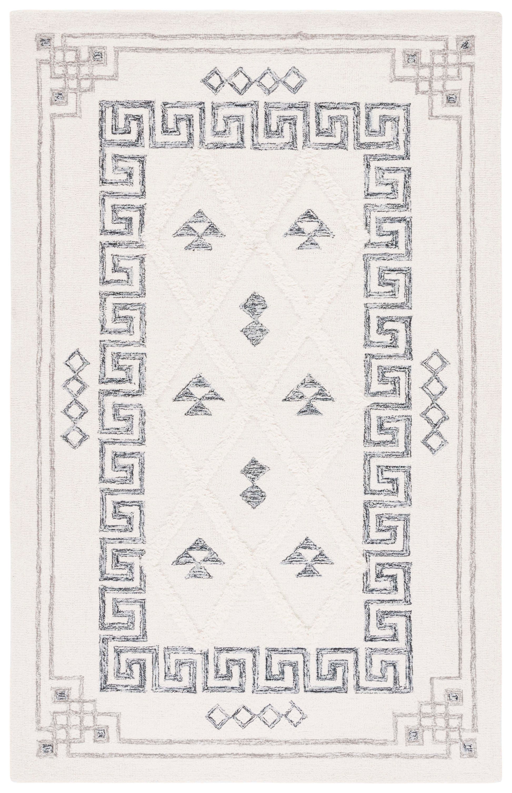 Safavieh Casablanca Csb989A Ivory/Black Area Rug