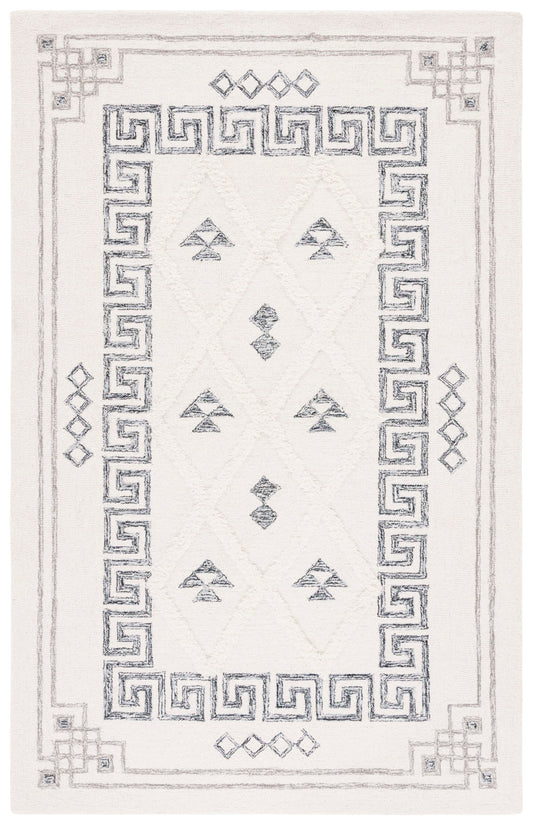 Safavieh Casablanca Csb989A Ivory/Black Area Rug