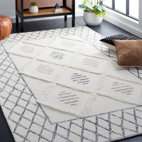 Safavieh Casablanca Csb990A Ivory/Black Area Rug