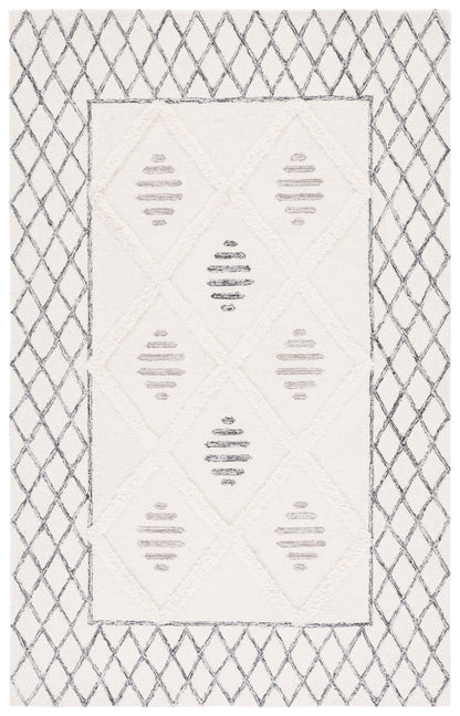 Safavieh Casablanca Csb990A Ivory/Black Area Rug