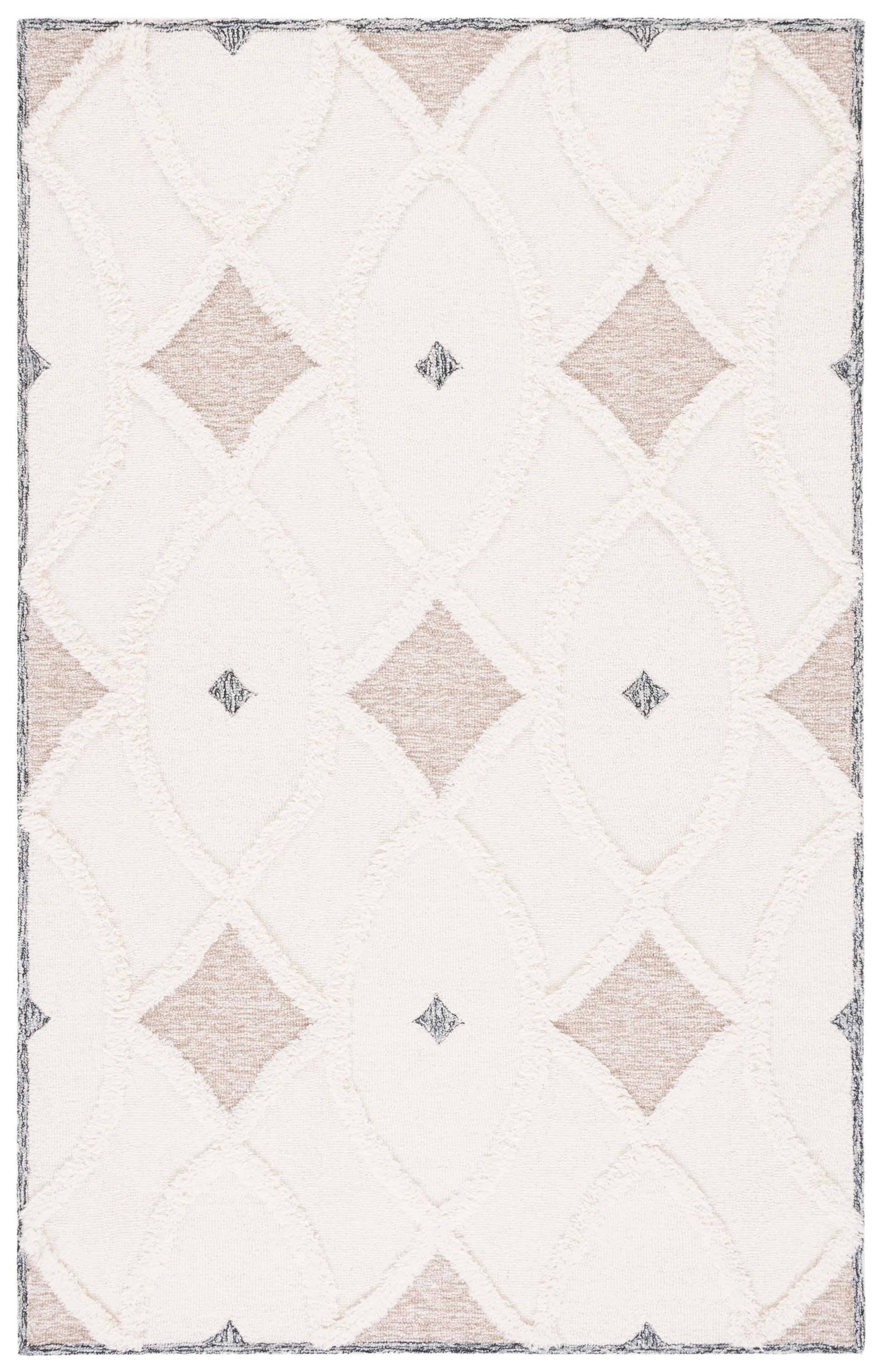 Safavieh Casablanca Csb991A Ivory/Brown Area Rug