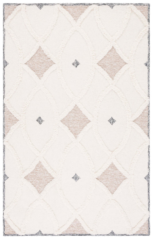 Safavieh Casablanca Csb991A Ivory/Brown Area Rug