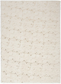Nourison Cozy Shimmer Csh01 Ivory Area Rug