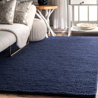 Nuloom Penelope Cb01C Navy Area Rug