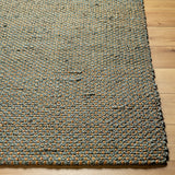 Surya Curacao Cur-2302 Sage, Grey, Clay, Metallic - Silver Rug.