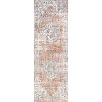 Nuloom Kayleigh Traditional Faded Rztw06A Rust Area Rug