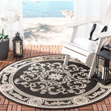 Safavieh Courtyard cy2914-3908 Black / Sand Rugs