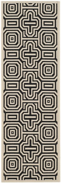 Safavieh Courtyard cy2962-3901 Sand / Black Rugs