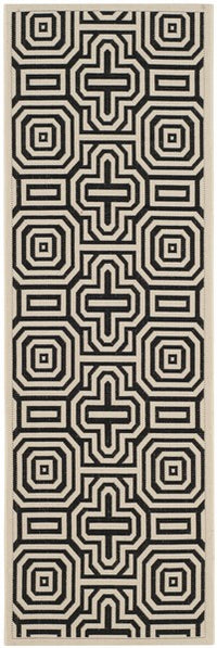 Safavieh Courtyard cy2962-3901 Sand / Black Rugs